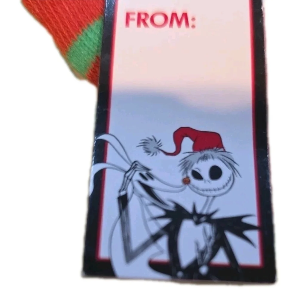 Disney 'Nightmare Befoee Xmas' Themed Socks 4-10 Set Of 5 Socks